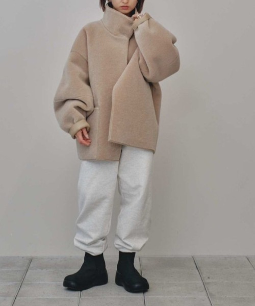 TODAYFUL（トゥデイフル）の「TODAYFUL　Standcollar Boa Jacket スタンドカラーボアジャケット/12220006（その他アウター・レディース・ベージュ/キナリ・36/38）」の17枚目の写真