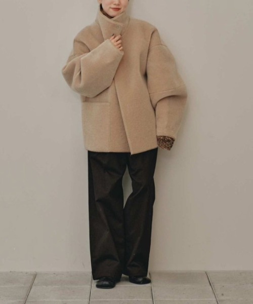 TODAYFUL（トゥデイフル）の「TODAYFUL Standcollar Boa Jacket