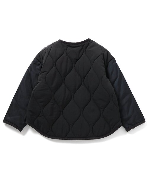 ボアジャケット 2way reversible quilting boa jacket / 2wayリバーシブル