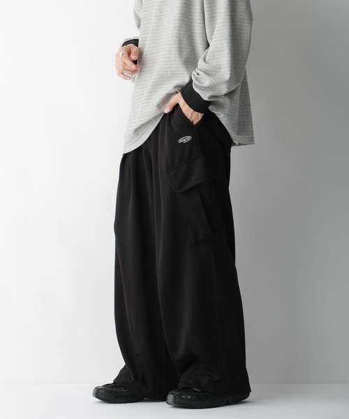 jumpit（ジャンプイット）の「【jumpit】ジャージバワイドギーカーゴパンツ（カーゴパンツ・メンズ・ネイビー/ホワイト/ブラック・SMALL/MEDIUM/LARGE）」の9枚目の写真