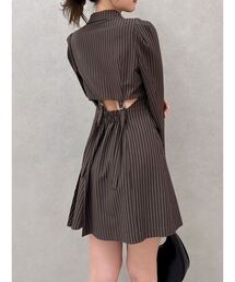 dazzlin | バックオープンテーラーミニワンピース(ワンピース)