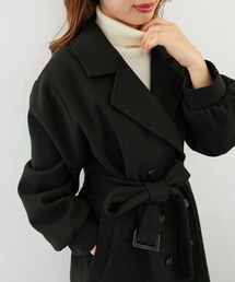 MAJESTIC LEGON | 【WEB限定XSサイズあり】バックデザインチェスターコート(その他アウター)