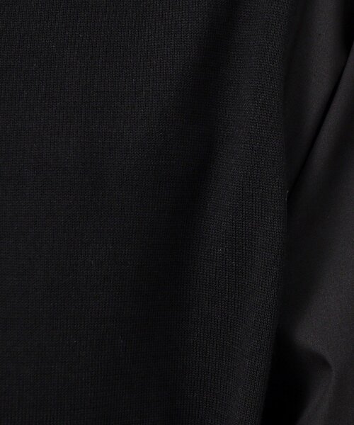 OPAQUE.CLIP（オペークドットクリップ）の「◆フハクスリーブドッキングニット【洗濯機洗い可/抗ピル】（ニット/セーター・レディース・ブラック/ホワイト/ブルー系その他/ブラウン系その他・40/38/36）」の5枚目の写真