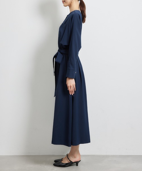 ROPE' PICNIC（ロペピクニック）の「【WEB限定】タックドルマンワンピース（ワンピース・レディース・ネイビー/ブラウン系その他3/ブルー系その他4・38）」の18枚目の写真