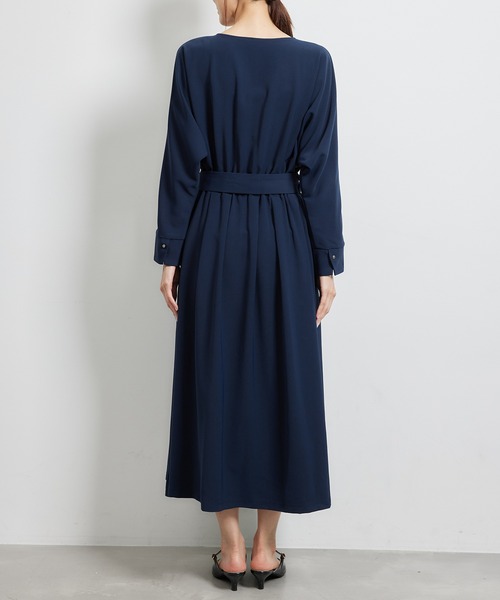 ROPE' PICNIC（ロペピクニック）の「【WEB限定】タックドルマンワンピース（ワンピース・レディース・ネイビー/ブラウン系その他3/ブルー系その他4・38）」の19枚目の写真