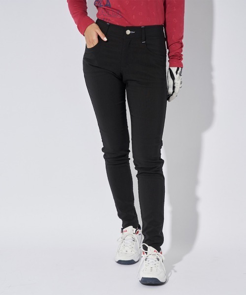 FILA GOLF(フィラゴルフ )の「裏起毛ストレッチロングパンツ(その他パンツ・レディース・ネイビー/ホワイト/ブラック・X-LARGE/SMALL/MEDIUM/LARGE)」の3枚目の写真