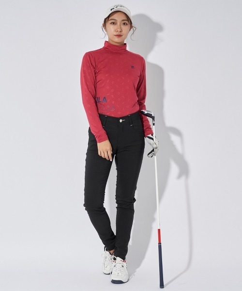 FILA GOLF(フィラゴルフ )の「裏起毛ストレッチロングパンツ(その他パンツ・レディース・ネイビー/ホワイト/ブラック・X-LARGE/SMALL/MEDIUM/LARGE)」の15枚目の写真