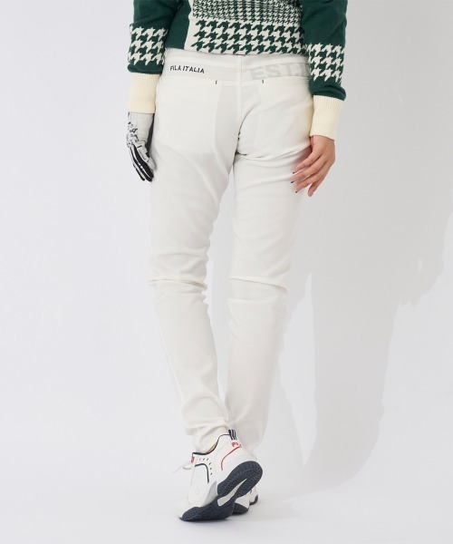 FILA GOLF(フィラゴルフ )の「裏起毛ストレッチロングパンツ(その他パンツ・レディース・ネイビー/ホワイト/ブラック・X-LARGE/SMALL/MEDIUM/LARGE)」の9枚目の写真