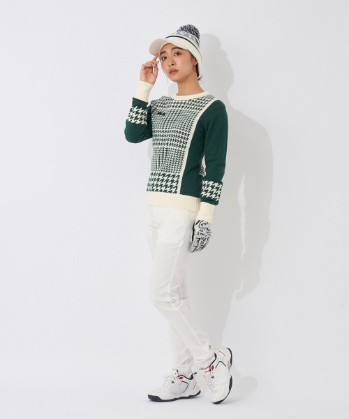 FILA GOLF(フィラゴルフ )の「裏起毛ストレッチロングパンツ(その他パンツ・レディース・ネイビー/ホワイト/ブラック・X-LARGE/SMALL/MEDIUM/LARGE)」の5枚目の写真