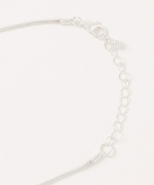 voov（ブーブ）の「シンプル ビッグ ドロップモチーフ ロングネックレス（ネックレス・レディース・シルバー/ゴールド・フリー）」の8枚目の写真