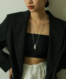 voov | シンプル ビッグ ドロップモチーフ ロングネックレス(ネックレス)