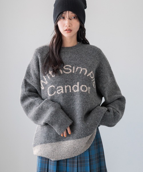 【限定】バートン レディース ニット　ラローサ　サイズS ハート刺繍肩あきレイヤードニット ｜ LIZ LISA（リズリサ）公式通販