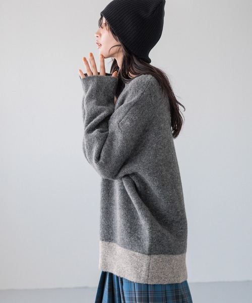 セール】アソートロゴニットPOLS 133793（ニット/セーター