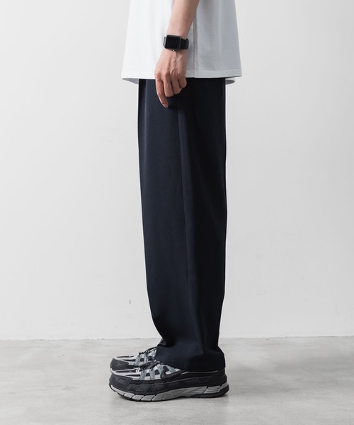 ATTACHMENT(アタッチメント)の「【 直営店・ZOZOTOWN限定 】PE ライトトロピカル イージートラウザーズ / PE LIGHT TROPICAL EASY TROUSERS(スラックス・メンズ・ネイビー/ブラック/ライトベージュ・2/1/3)」の5枚目の写真