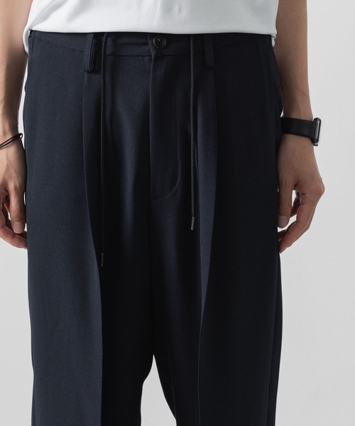 ATTACHMENT(アタッチメント)の「【 直営店・ZOZOTOWN限定 】PE ライトトロピカル イージートラウザーズ / PE LIGHT TROPICAL EASY TROUSERS(スラックス・メンズ・ネイビー/ブラック/ライトベージュ・2/1/3)」の7枚目の写真