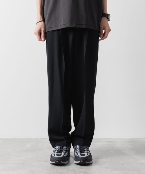 ATTACHMENT(アタッチメント)の「【 直営店・ZOZOTOWN限定 】PE ライトトロピカル イージートラウザーズ / PE LIGHT TROPICAL EASY TROUSERS(スラックス・メンズ・ネイビー/ブラック/ライトベージュ・2/1/3)」の16枚目の写真