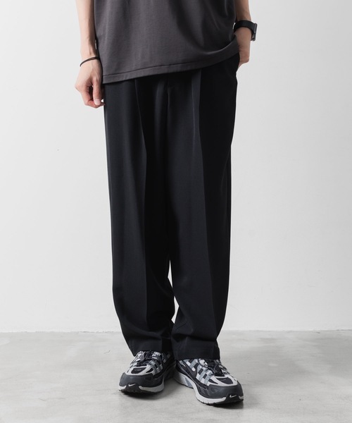 ATTACHMENT(アタッチメント)の「【 直営店・ZOZOTOWN限定 】PE ライトトロピカル イージートラウザーズ / PE LIGHT TROPICAL EASY TROUSERS(スラックス・メンズ・ネイビー/ブラック/ライトベージュ・2/1/3)」の17枚目の写真