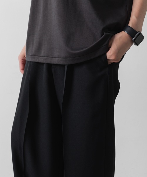 ATTACHMENT(アタッチメント)の「【 直営店・ZOZOTOWN限定 】PE ライトトロピカル イージートラウザーズ / PE LIGHT TROPICAL EASY TROUSERS(スラックス・メンズ・ネイビー/ブラック/ライトベージュ・2/1/3)」の22枚目の写真