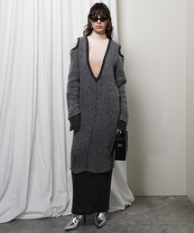 リバーシブルニットドレス/Reversible Knit Dress