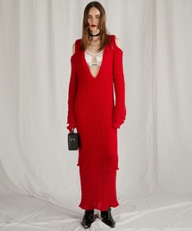 PRANK PROJECT | 【24WINTER PRE ORDER】リバーシブルニットドレス/Reversible Knit Dress(ワンピース)