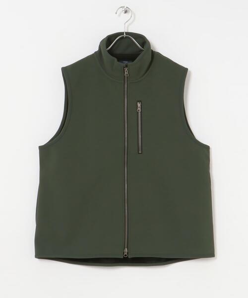 ITEMS URBANRESEARCH（アイテムズ アーバンリサーチ）の「WINDPROOF 裏フリースボンディング ベスト（ベスト・メンズ・グレー/カーキ/ブラック・MEDIUM/LARGE）」の20枚目の写真