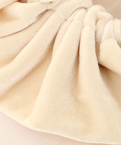 MAJESTIC LEGON（マジェスティックレゴン）の「リボンモチーフシュシュ（シュシュ・レディース・アイボリー/ブラック/ピンク・FREE）」の11枚目の写真