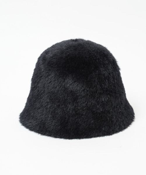 Heather（ヘザー）の「シャギーサーモHAT　160422（ハット・レディース・オフホワイト/ブラック・ONE SIZE）」の6枚目の写真