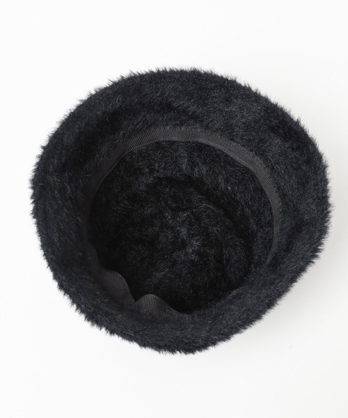 Heather（ヘザー）の「シャギーサーモHAT　160422（ハット・レディース・オフホワイト/ブラック・ONE SIZE）」の12枚目の写真