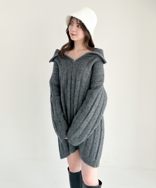 Heather（ヘザー）の「シャギーサーモHAT　160422（ハット・レディース・オフホワイト/ブラック・ONE SIZE）」の22枚目の写真