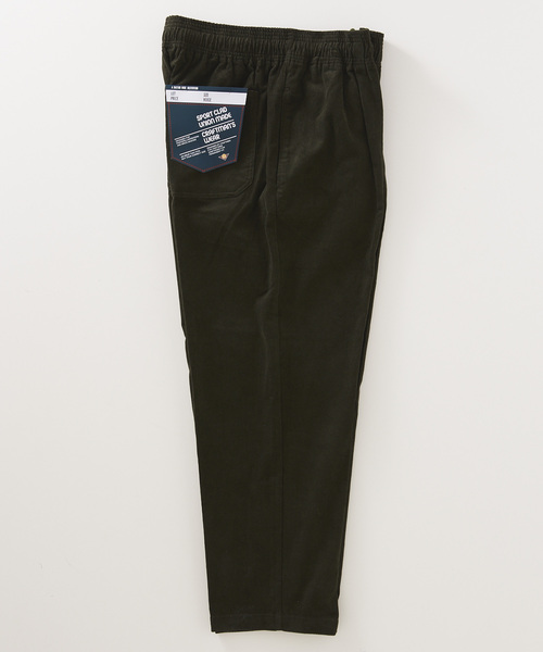JOURNAL STANDARD relume(ジャーナルスタンダード レリューム)の「SPORTCLAD / スポーツクラッド 別注 コーデュロイ 1タックワークパンツ(チノパンツ・メンズ・ライトグレー/ライトグリーン/ベージュ系その他/ブラック/カーキ・X-LARGE/LARGE/MEDIUM/SMALL)」の12枚目の写真