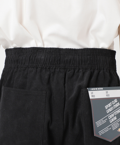 JOURNAL STANDARD relume(ジャーナルスタンダード レリューム)の「SPORTCLAD / スポーツクラッド 別注 コーデュロイ 1タックワークパンツ(チノパンツ・メンズ・ライトグレー/ライトグリーン/ベージュ系その他/ブラック/カーキ・X-LARGE/LARGE/MEDIUM/SMALL)」の17枚目の写真