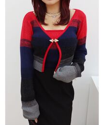 EVRIS | ラメアンサンブルニットトップス(ニット/セーター)