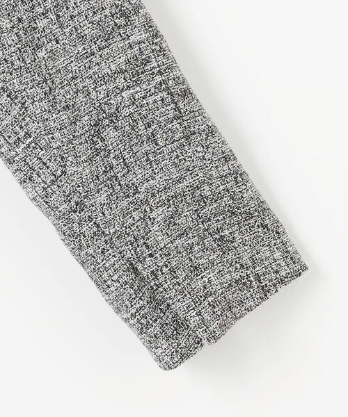 J.PRESS Ladies(J.プレス レディス)の「【セットアップ対応】Light Tweed ノーカラー ジャケット(ノーカラージャケット・レディース・ネイビー系6/ブラック系6/ベージュ系6/ネイビー系・S/XS/XXS)」の12枚目の写真