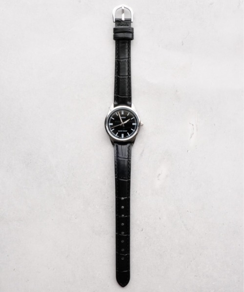 CASIO(カシオ)の「CASIO: カシオ:LTP-V005D ベーシックラウンド レザー アナログ チープカシオ(デジタル腕時計・レディース・ブラック×ホワイト/ブラウン/ブラック×ブラック/ブラック×ブルー/ブラック×シルバー/シルバー系その他/ブラック系その他・FREE)」の10枚目の写真