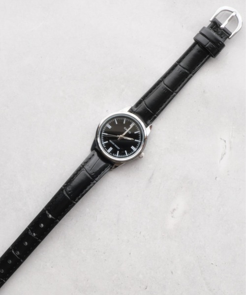 CASIO(カシオ)の「CASIO: カシオ:LTP-V005D ベーシックラウンド レザー アナログ チープカシオ(デジタル腕時計・レディース・ブラック×ホワイト/ブラウン/ブラック×ブラック/ブラック×ブルー/ブラック×シルバー/シルバー系その他/ブラック系その他・FREE)」の11枚目の写真
