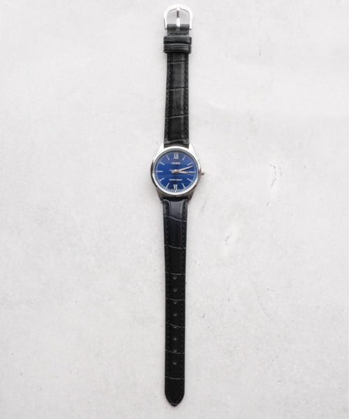CASIO(カシオ)の「CASIO: カシオ:LTP-V005D ベーシックラウンド レザー アナログ チープカシオ(デジタル腕時計・レディース・ブラック×ホワイト/ブラウン/ブラック×ブラック/ブラック×ブルー/ブラック×シルバー/シルバー系その他/ブラック系その他・FREE)」の13枚目の写真