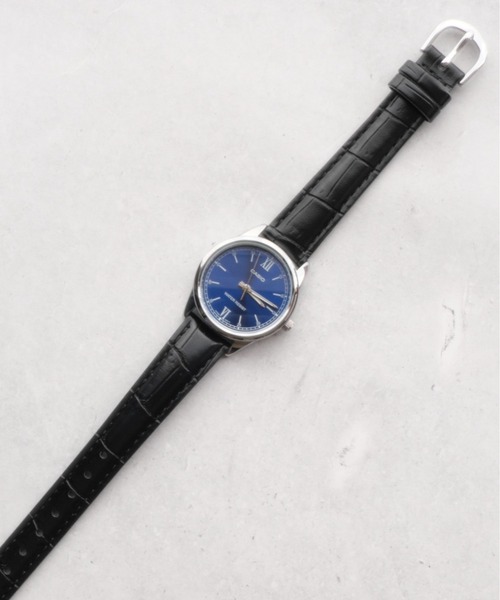 CASIO(カシオ)の「CASIO: カシオ:LTP-V005D ベーシックラウンド レザー アナログ チープカシオ(デジタル腕時計・レディース・ブラック×ホワイト/ブラウン/ブラック×ブラック/ブラック×ブルー/ブラック×シルバー/シルバー系その他/ブラック系その他・FREE)」の14枚目の写真
