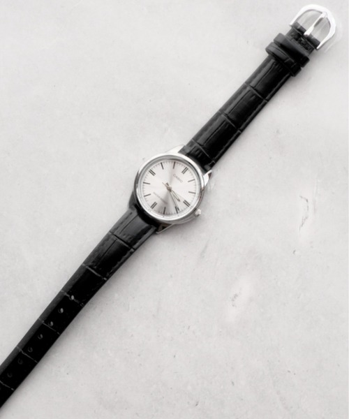 CASIO(カシオ)の「CASIO: カシオ:LTP-V005D ベーシックラウンド レザー アナログ チープカシオ(デジタル腕時計・レディース・ブラック×ホワイト/ブラウン/ブラック×ブラック/ブラック×ブルー/ブラック×シルバー/シルバー系その他/ブラック系その他・FREE)」の17枚目の写真