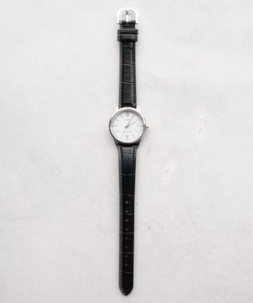 CASIO(カシオ)の「CASIO: カシオ:LTP-V005D ベーシックラウンド レザー アナログ チープカシオ(デジタル腕時計・レディース・ブラック×ホワイト/ブラウン/ブラック×ブラック/ブラック×ブルー/ブラック×シルバー/シルバー系その他/ブラック系その他・FREE)」の19枚目の写真