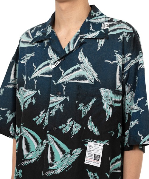 ミハラヤスヒロ　ヴィンテージライクアロハショートスリーブシャツ　25SS 美品 ミハラヤスヒロ ヴィンテージライクアロハショートスリーブ