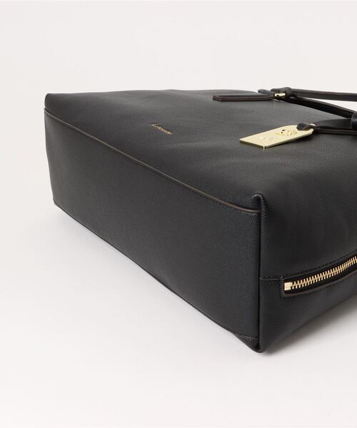 & chouette(アンドシュエット)の「ソフトレザー トートバッグ(トートバッグ・レディース・オフホワイト/ブラック/ライトグレー・FREE)」の17枚目の写真