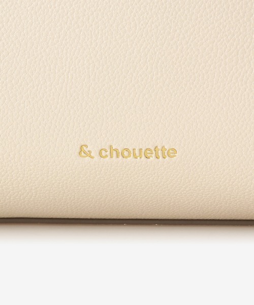 & chouette(アンドシュエット)の「ソフトレザー トートバッグ(トートバッグ・レディース・オフホワイト/ブラック/ライトグレー・FREE)」の8枚目の写真