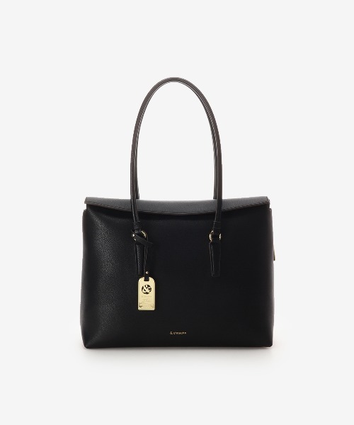 & chouette(アンドシュエット)の「ソフトレザー トートバッグ(トートバッグ・レディース・オフホワイト/ブラック/ライトグレー・FREE)」の10枚目の写真