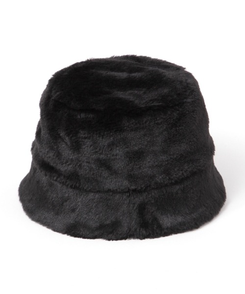 LEPSIM（レプシィム）の「フェイクファーバケハ　210086（ハット・レディース・ブラック/レオパード・ONE SIZE）」の7枚目の写真