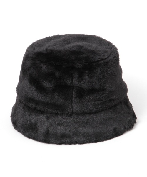 LEPSIM（レプシィム）の「フェイクファーバケハ　210086（ハット・レディース・ブラック/レオパード・ONE SIZE）」の13枚目の写真