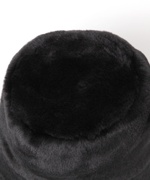 LEPSIM（レプシィム）の「フェイクファーバケハ　210086（ハット・レディース・ブラック/レオパード・ONE SIZE）」の16枚目の写真