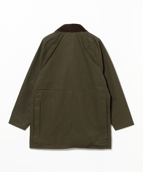 美品Barbour バブアー　別注ナイロン OVERSIZED BEAUFORT 別注】Barbour / BEAUFORT コットンナイロン ジャケット