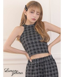 darial（ダリアル）の「tweed tops（タンクトップ）」