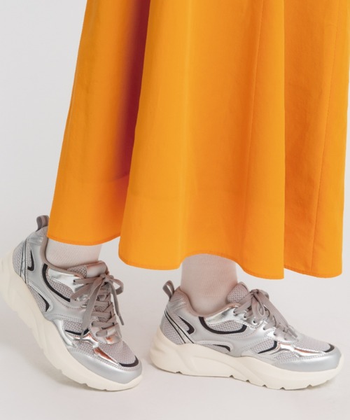 aさん専用 セール】HEAL ME ヒールミー レディース 厚底メッシュスニーカー【滑り