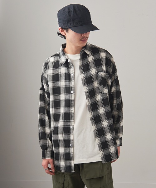 schott（ショット）の「【Schott】コットンワークキャップ　SC010（キャップ・メンズ・ブラック/カーキ/ベージュ・61/57/59）」の7枚目の写真